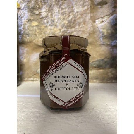 CONFITURE D'ORANGE ET DE CHOCOLAT