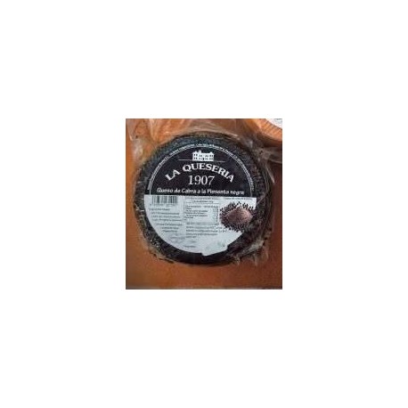 QUESO DE CABRA A LA PIMIENTA NEGRA