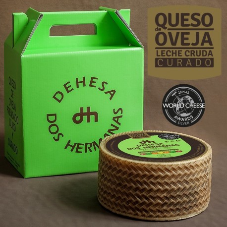 Queso CURADO de oveja leche cruda "DEHESA DE DOS HERMANAS"